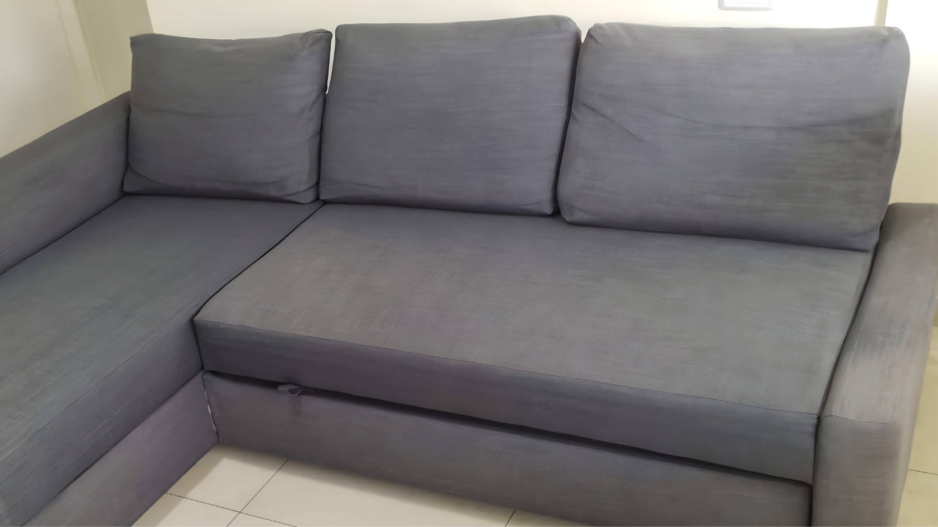 Fresh, Clean Couch After Professional Deep Cleaning